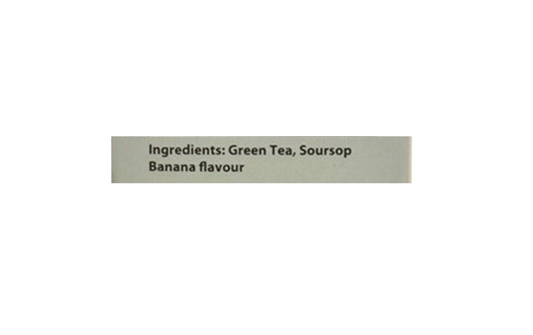 JAF Tea Green Tea Soursop & Banana (Creamy & Exotic Taste)   Box  25 pcs